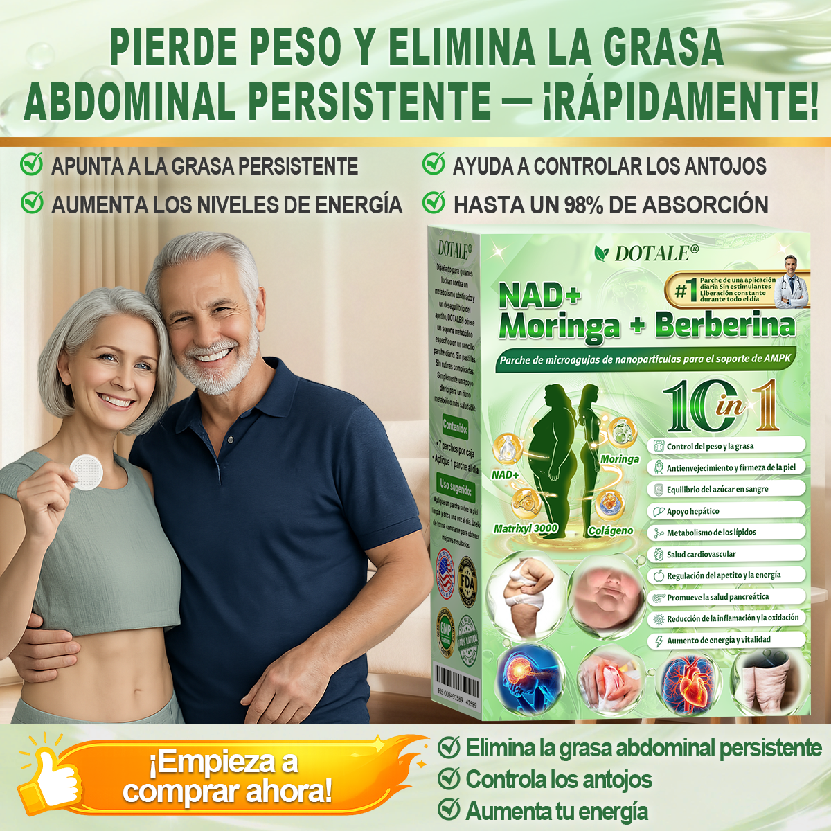 ¡𝑫𝑶𝑻𝑨𝑳𝑬®! ¡Solo quedan 5 cajas! ¡Aprovecha un 30% de descuento extra! Ponte en forma y saludable. Si se te pasa, no habrá otra oportunidad hasta el próximo año.