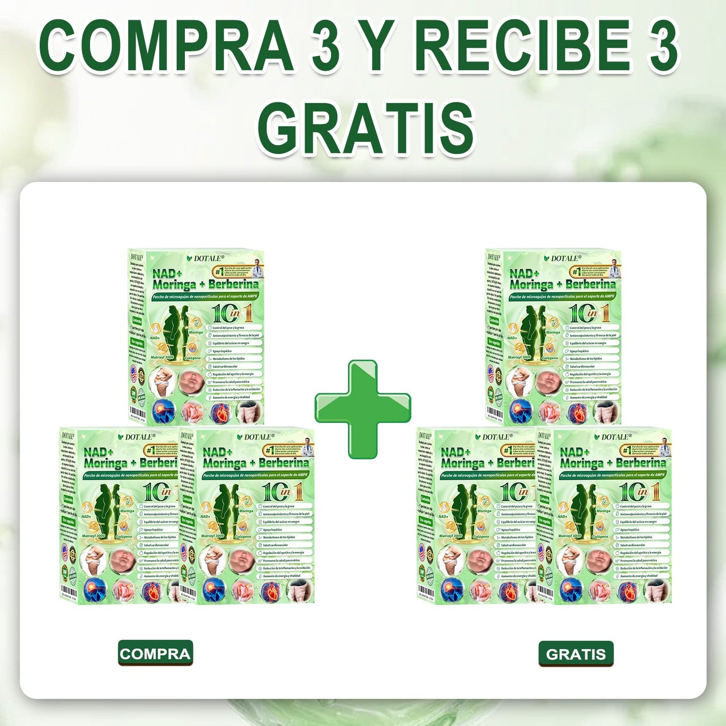 ¡𝑫𝑶𝑻𝑨𝑳𝑬®! ¡Solo quedan 5 cajas! ¡Aprovecha un 30% de descuento extra! Ponte en forma y saludable. Si se te pasa, no habrá otra oportunidad hasta el próximo año.
